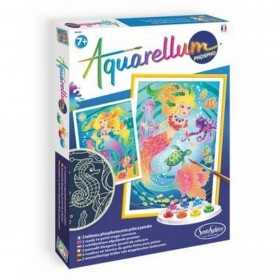 AQUARELLUM PHOSPHO fosforescenti SIRENE sentosphere KIT ARTISTICO età 7+ SentoSphere - 1