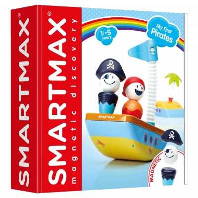MY FIRST PIRATES gioco magnetico SMARTMAX in plastica COSTRUZIONI età 18 mesi + smartmax - 1