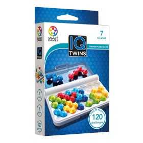 IQ TWINS gioco solitario ROMPICAPO PORTATILE con 120 sfide SMART GAMES età 7+ Smart Games - 1