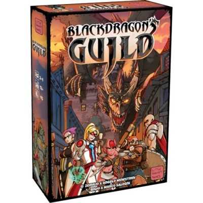 BLACK DRAGONS GUILD gioco da tavolo IN ITALIANO little rocket games MAESTRI DI GILDA età 12+ Little Rocket Games - 1