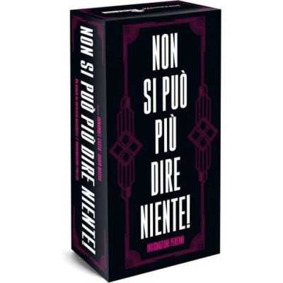 NON SI PUO' DIRE NIENTE! seconda versione INDIGNAZIONI PERENNI party game PER ADULTI età 18+ SUPERNOVA STUDIO - 1