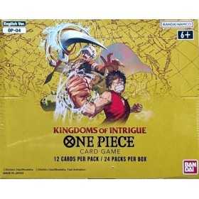 KINGDOMS OF INTRIGUE OP-04 display da 24 buste ONE PIECE card game IN INGLESE bandai BANDAI - 1