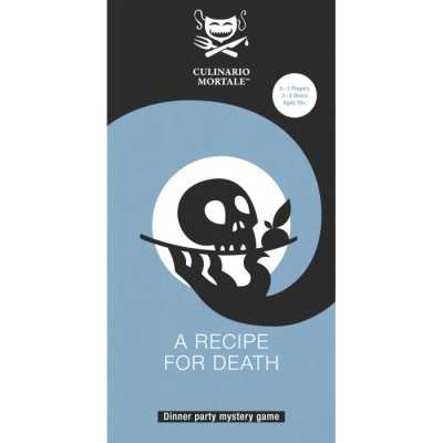A RECIPE FOR DEATH dinner party mystery game GIOCO DA TAVOLO culinario mortale IN INGLESE età 18+ - 1