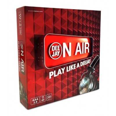 ON AIR play like a dj GIOCO DA TAVOLO in collaborazione con RADIO DEEJAY asmodee IN ITALIANO età 10+ Asmodee - 1