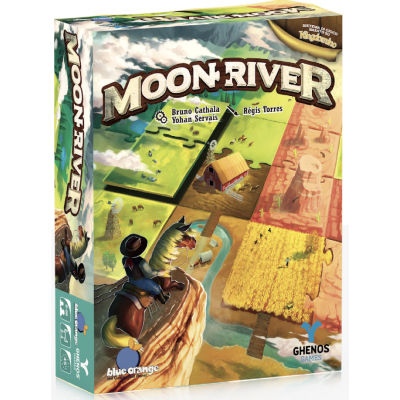 MOON RIVER gioco da tavolo PIAZZAMENTO TESSERE ghenos games IN ITALIANO età 8+ Ghenos Games - 1