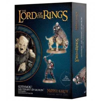GOTHMOG LIEUTENANT OF SAURON per THE LORD OF THE RINGS il signore degli anelli MIDDLE EARTH strategy battle game Games Workshop 