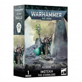 IMOTEKH THE STORMLORD il signore della tempesta NECRONS miniatura CITADEL games workshop WARHAMER 40K età 12+