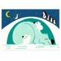 CARTE DA GRATTARE kit artistico ANIMALI DEL BOSCO gioco DJECO set DJ00041 età 18 mesi + Djeco - 4