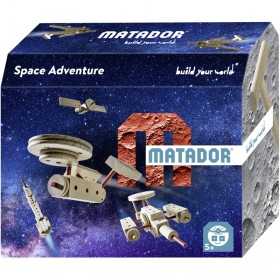 SPACE costruzioni IN LEGNO senza colla MATADOR ad incastro EXPLORER età 5+ MATADOR - 2