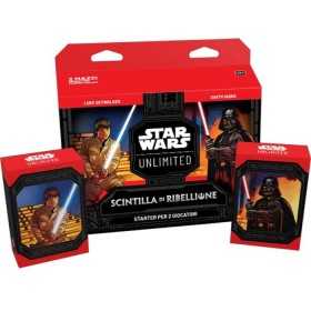 STAR WARS UNLIMITED scintilla di ribellione STARTER SET gioco di carte IN ITALIANO età 12+ Asmodee - 1