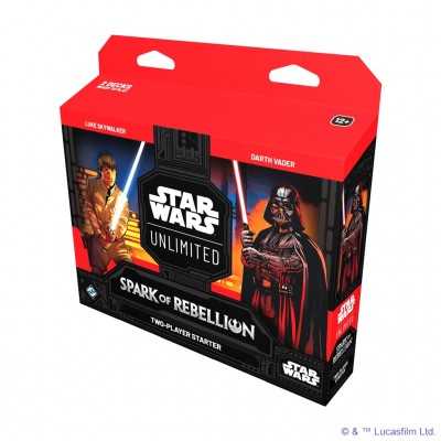 STAR WARS UNLIMITED spark of rebellion STARTER SET gioco di carte IN INGLESE età 12+ Asmodee - 1