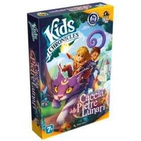 KIDS CHRONICLES gioco da tavolo A CACCIA DELLE PIETRE LUNARI lucky duck games IN ITALIANO età 7+ LUCKY DUCK GAMES - 1