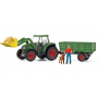 TRATTORE CON RIMORCHIO miniatura SCHLEICH 42608 fattoria FARM WORLD età 3+ Schleich - 2