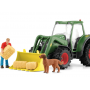 TRATTORE CON RIMORCHIO miniatura SCHLEICH 42608 fattoria FARM WORLD età 3+ Schleich - 7