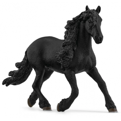 STALLONE FRISONE miniatura in resina SCHLEICH 13975 cavalli HORSE CLUB età 5+ Schleich - 1