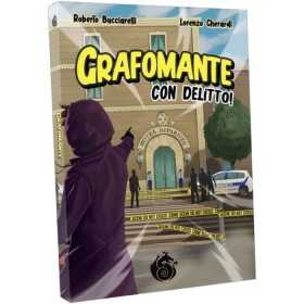 GRAFOMANTE CON DELITTO dracomaca LIBROGIOCO investigativo IN ITALIANO rigiocabile DISEGNO DRACOMACA - 1