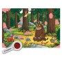NEL FRONDOSO BOSCO DEL GRUFFALO segreti da scoprire SECRET PUZZLE con lente spia LUDATTICA età 3+ LUDATTICA - 2