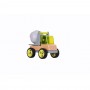 BETONIERA mixer VAROOM giocattolo IN LEGNO cantiere MINI ECO VEHICLES età 3+ - 2