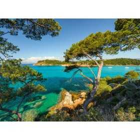 PUZZLE 500 VISTA SUL MARE ravensburger 500 PEZZI cm 49 x 36 ORIGINALE