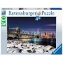 PUZZLE 1500 INVERNO A NEW YORK ravensburger 1500 PEZZI cm 80 x 60 Ravensburger - 1