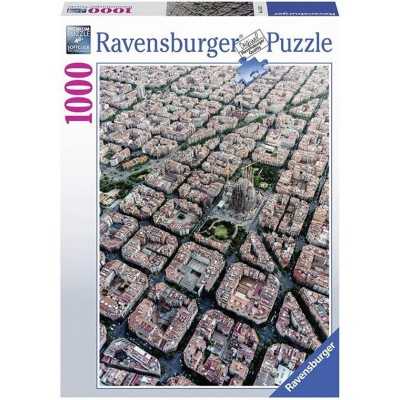 PUZZLE 1000 BARCELLONA DAL CIELO ravensburger 1000 PEZZI cm 70 x 50 Ravensburger - 1