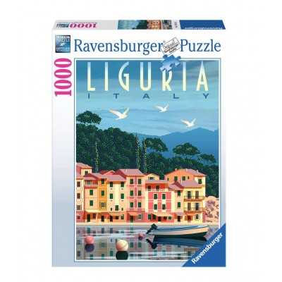 PUZZLE 1000 CARTOLINA DALLA LIGURIA ravensburger 1000 PEZZI cm 70 x 50 Ravensburger - 1