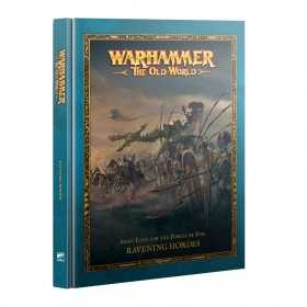 RAVENING HORDES elenchi di eserciti per il male WARHAMMER THE OLD WORLD manuale IN INGLESE età 12+ Games Workshop - 1