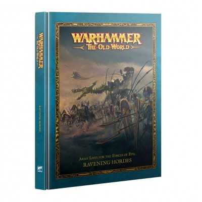 RAVENING HORDES elenchi di eserciti per il male WARHAMMER THE OLD WORLD manuale IN INGLESE età 12+ Games Workshop - 1