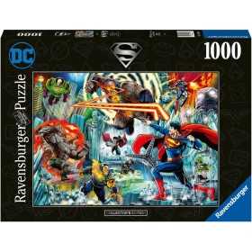 PUZZLE 1000 SUPERMAN COLLECTOR ravensburger 1000 PEZZI cm 70 x 50