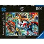 PUZZLE 1000 SUPERMAN COLLECTOR ravensburger 1000 PEZZI cm 70 x 50 Ravensburger - 1