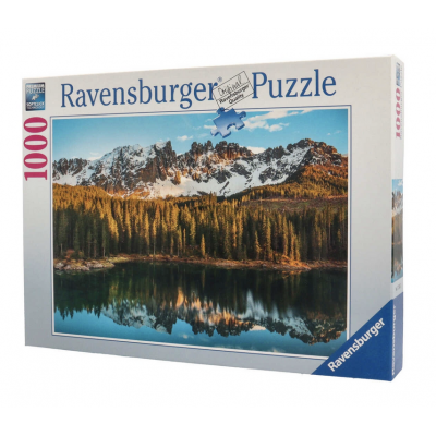 PUZZLE 1000 LAGO DI CAREZZA ravensburger 1000 PEZZI cm 70 x 50 Ravensburger - 1