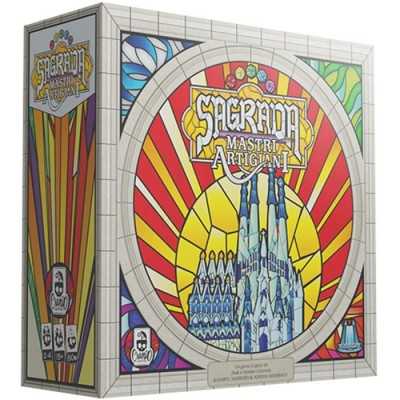 SAGRADA legacy MASTRI ARTIGIANI gioco da tavolo IN ITALIANO cranio creations DADI E VETRATE età 13+ Cranio Creations - 2