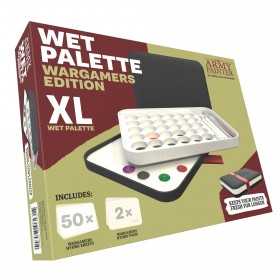 WET PALETTE XL wargamers edition THE ARMY PAINTER tavolozza e fogli bagnati THE ARMY PAINTER - 1