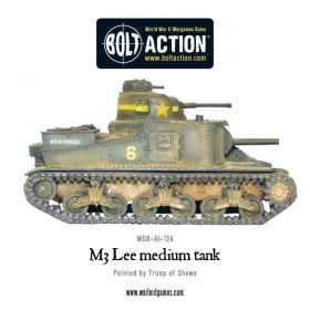 M3 LEE MEDIUM TANK minatura per BOLT ACTION in resina e metallo WARLORD GAME Warlord Games - 1