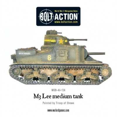 M3 LEE MEDIUM TANK minatura per BOLT ACTION in resina e metallo WARLORD GAME Warlord Games - 1