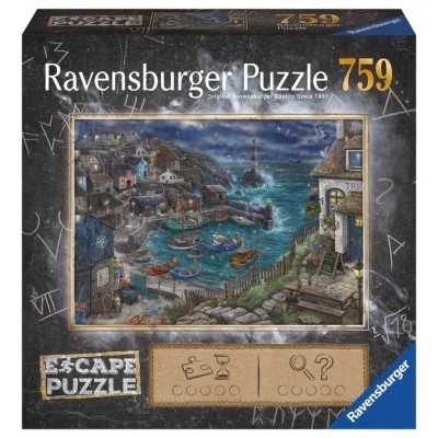 ESCAPE PUZZLE ravensburger IL FARO SOLITARIO con enigmi 759 PEZZI Ravensburger - 1
