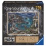 ESCAPE PUZZLE ravensburger IL FARO SOLITARIO con enigmi 759 PEZZI Ravensburger - 1