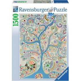 PUZZLE 1500 BLUE TREE OTTANIO ravensburger 1500 PEZZI cm 80 x 60 Ravensburger - 1