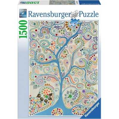 PUZZLE 1500 BLUE TREE OTTANIO ravensburger 1500 PEZZI cm 80 x 60 Ravensburger - 1