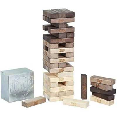 JENGA serie rustica IN ITALIANO hasbro GIOCO DA TAVOLO età 6+ HASBRO - 1