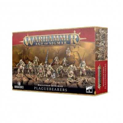 PLAGUEBEARERS set di 10 miniatura MAGGOTKIN OF NURGLE warhammer AGE OF SIGMAR età 12+ Games Workshop - 1