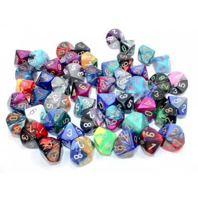 Dado d10 Chessex Gemini - vari colori Chessex - 1