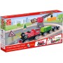 CARGO DELIVERY LOOP pista treno con gru e set locomotiva a batteria HAPE trenini in legno E3731 età 3+ Hape - 1