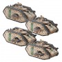 SPARTAN ASSAULT TANKS set di 4 minature EPIC SCALE warhammer THE HORUS HERESY età 12+ Games Workshop - 2