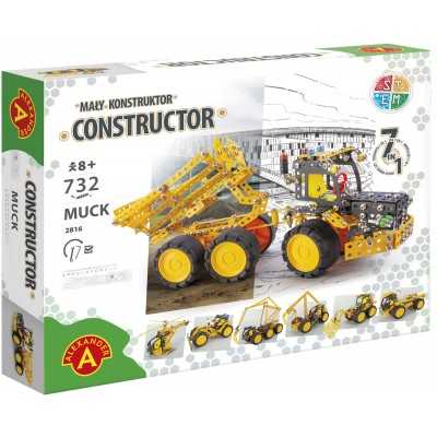 MUCK CAMION PRO in metallo CONSTRUCTOR alexander toys 732 PEZZI età 8+ ALEXANDER TOYS - 1