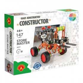 CARRELLO ELEVATORE in metallo CONSTRUCTOR alexander toys 147 PEZZI età 8+ ALEXANDER TOYS - 1