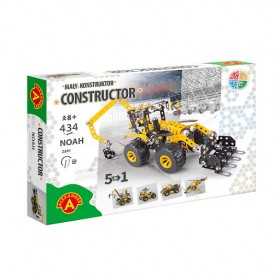 SET DI VEICOLI NOAH 5 IN 1 in metallo CONSTRUCTOR alexander toys 434 PEZZI età 8+ ALEXANDER TOYS - 1