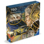 PUZZLE 750 IL GRANDE GATSBY ravensburger ART&SOUL quadrato 750 PEZZI Ravensburger - 3