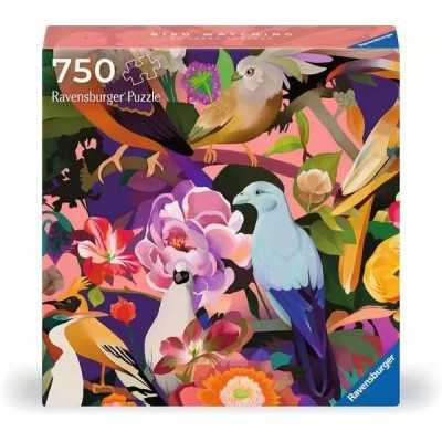 PUZZLE 750 BIRD WATCHING ravensburger ART&SOUL quadrato 750 PEZZI Ravensburger - 1