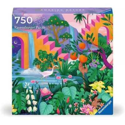 PUZZLE 750 AMAZING NATURE ravensburger ART&SOUL quadrato 750 PEZZI Ravensburger - 1